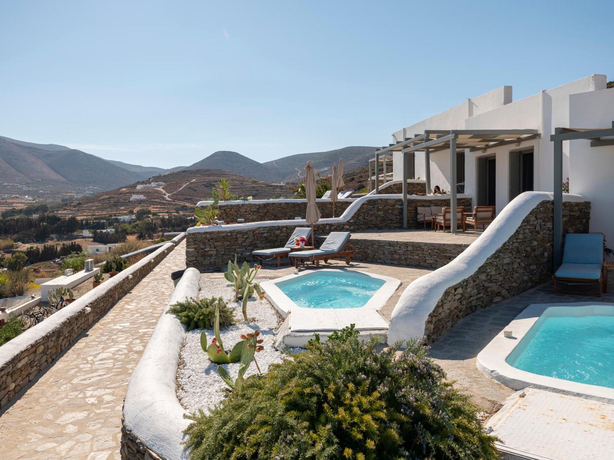 Peters Place - Paros Resort Parasporos Dış mekan fotoğraf