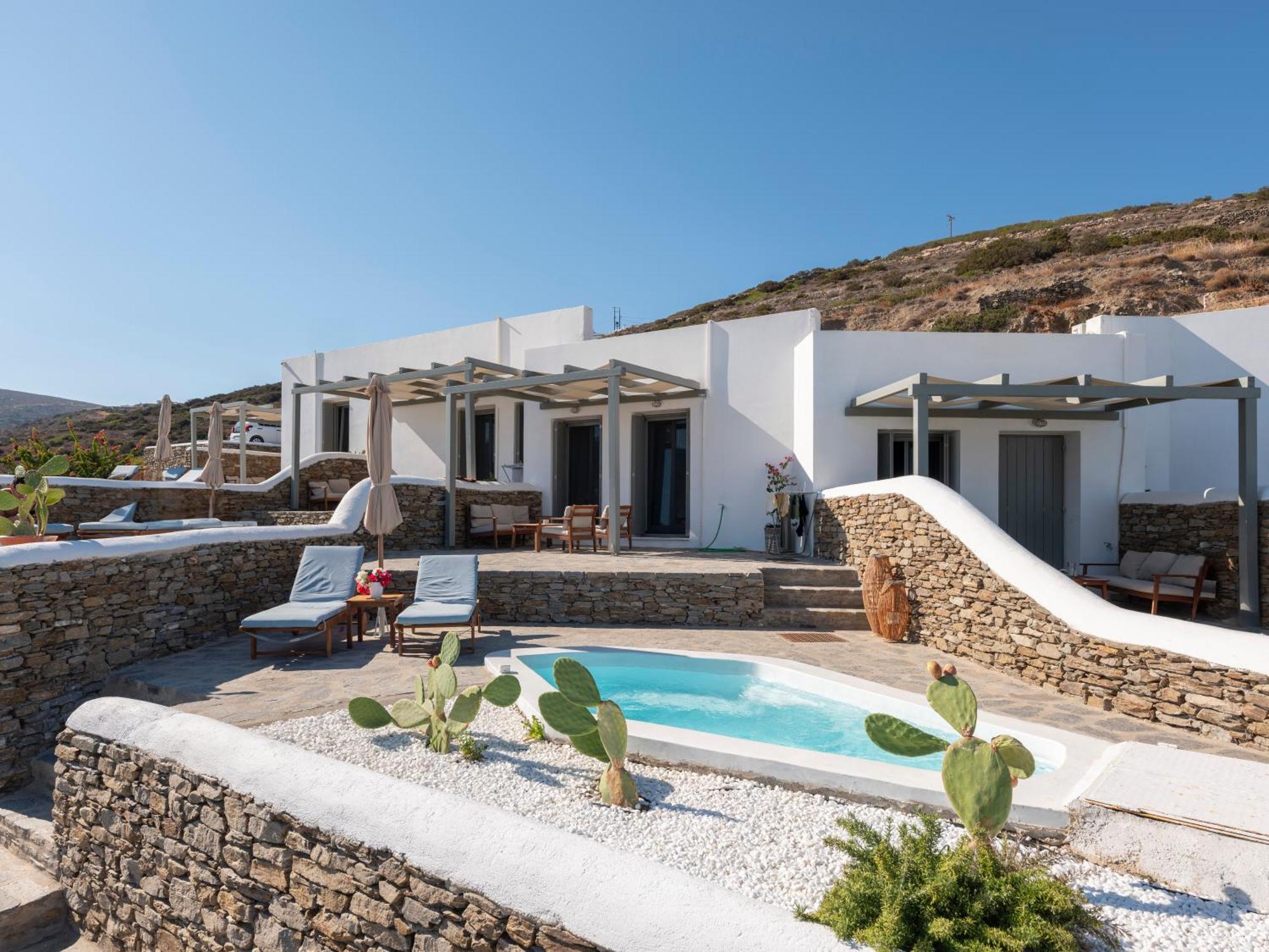 Peters Place - Paros Resort Parasporos Dış mekan fotoğraf
