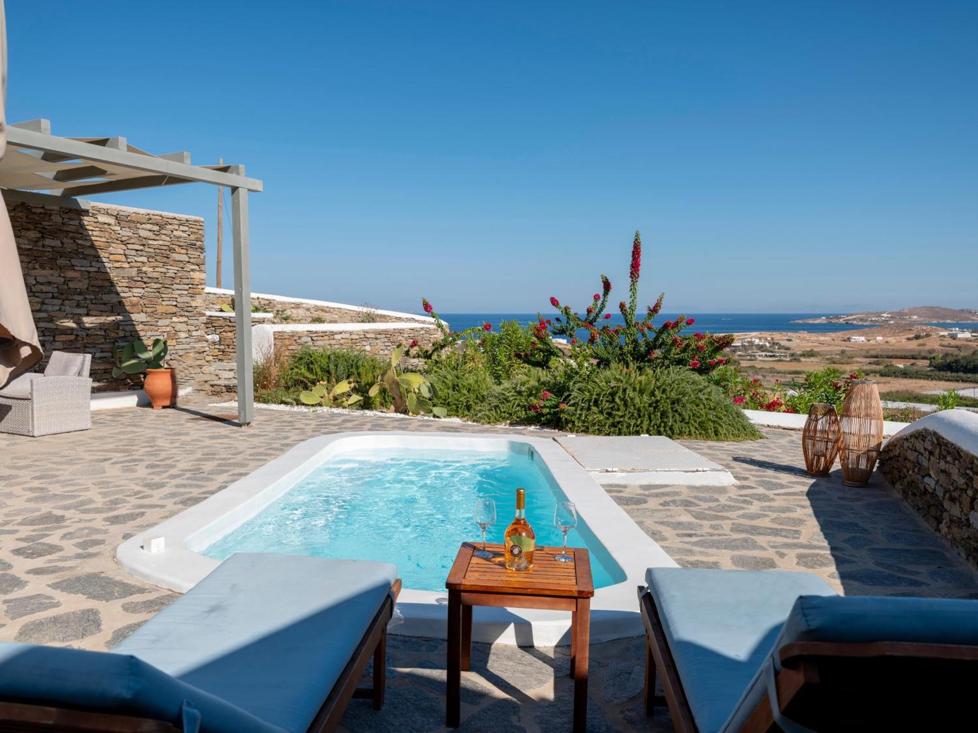 Peters Place - Paros Resort Parasporos Dış mekan fotoğraf