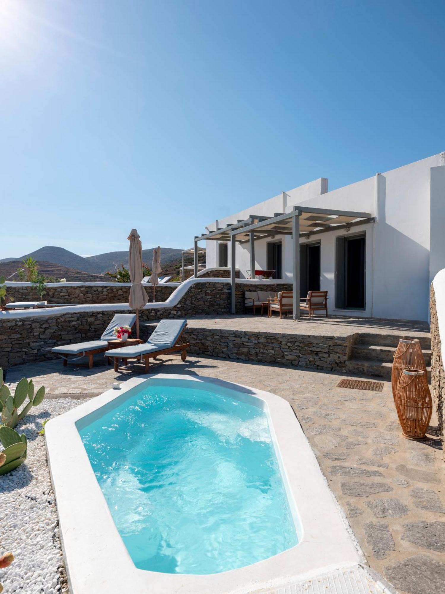 Peters Place - Paros Resort Parasporos Dış mekan fotoğraf