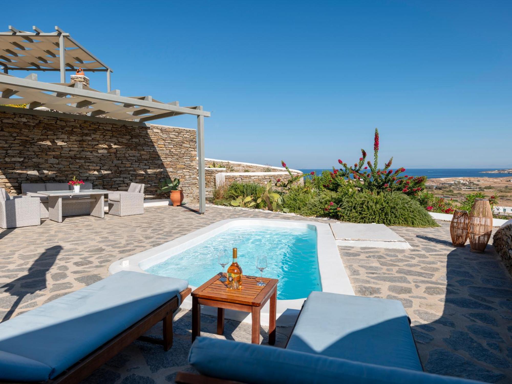 Peters Place - Paros Resort Parasporos Dış mekan fotoğraf